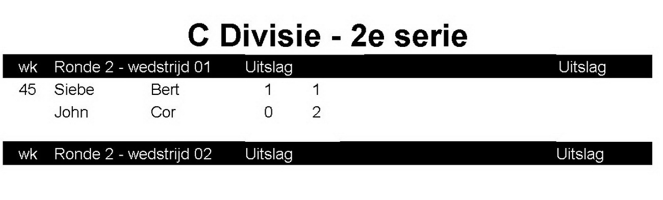 stand wedstrijden